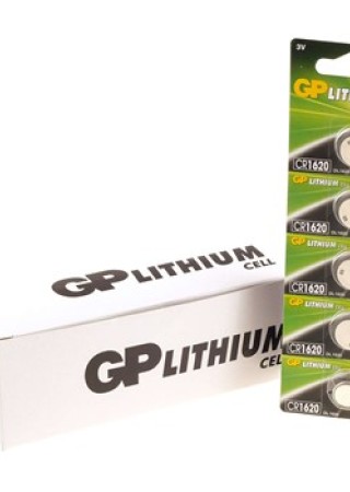 GP CR1620 Lityum 5'li 3 Volt Pil