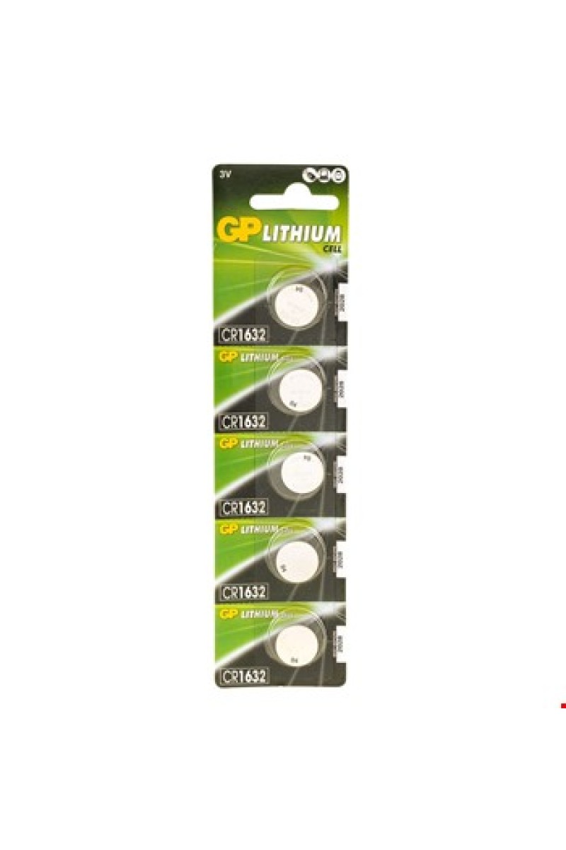 GP CR1632 5 Adet 3V Lithium Para Pil