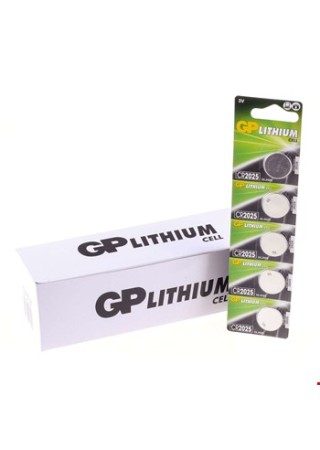 PİL GP LİTYUM CR 2025 5 li KARTELA