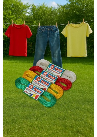 Çelik Çamaşır Ipi 20  Metre 1 Adet