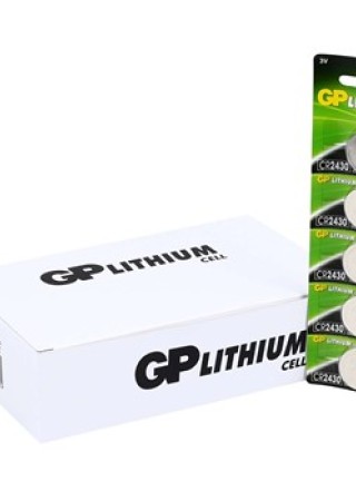 PİL GP LİTYUM CR 2430 5 li KARTELA