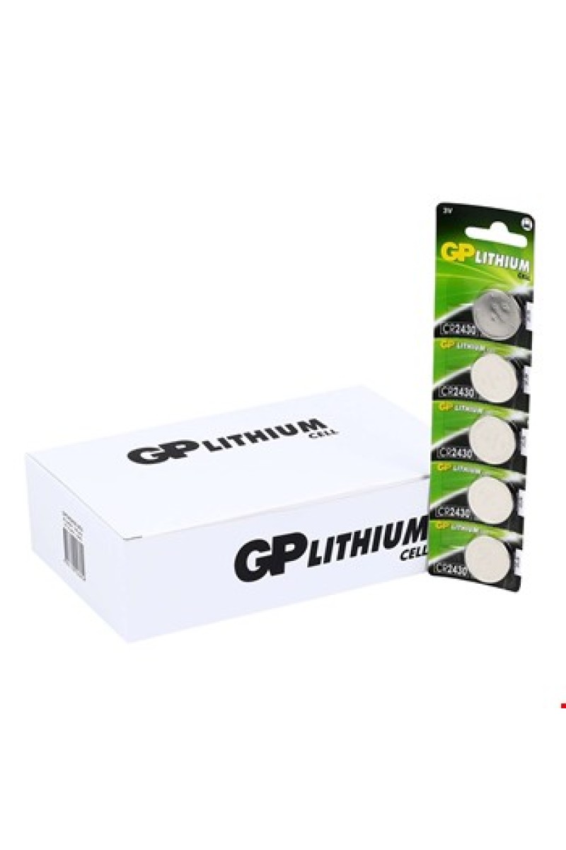 PİL GP LİTYUM CR 2430 5 li KARTELA