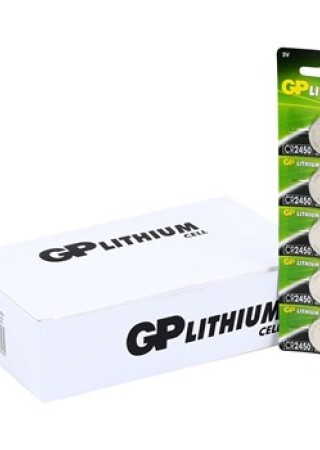 PİL GP LİTYUM CR 2450 5 li KARTELA