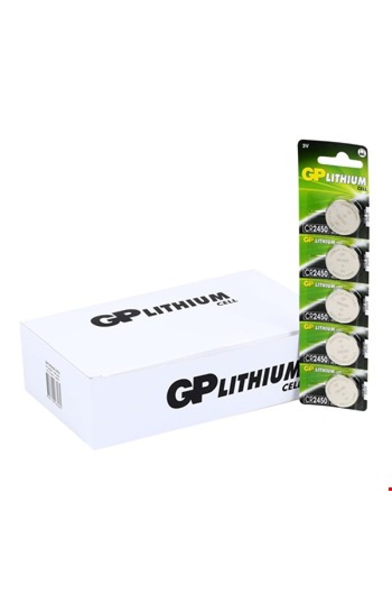 PİL GP LİTYUM CR 2450 5 li KARTELA