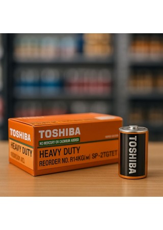 Toshiba C Boy 2'li Çinko Karbon Pil