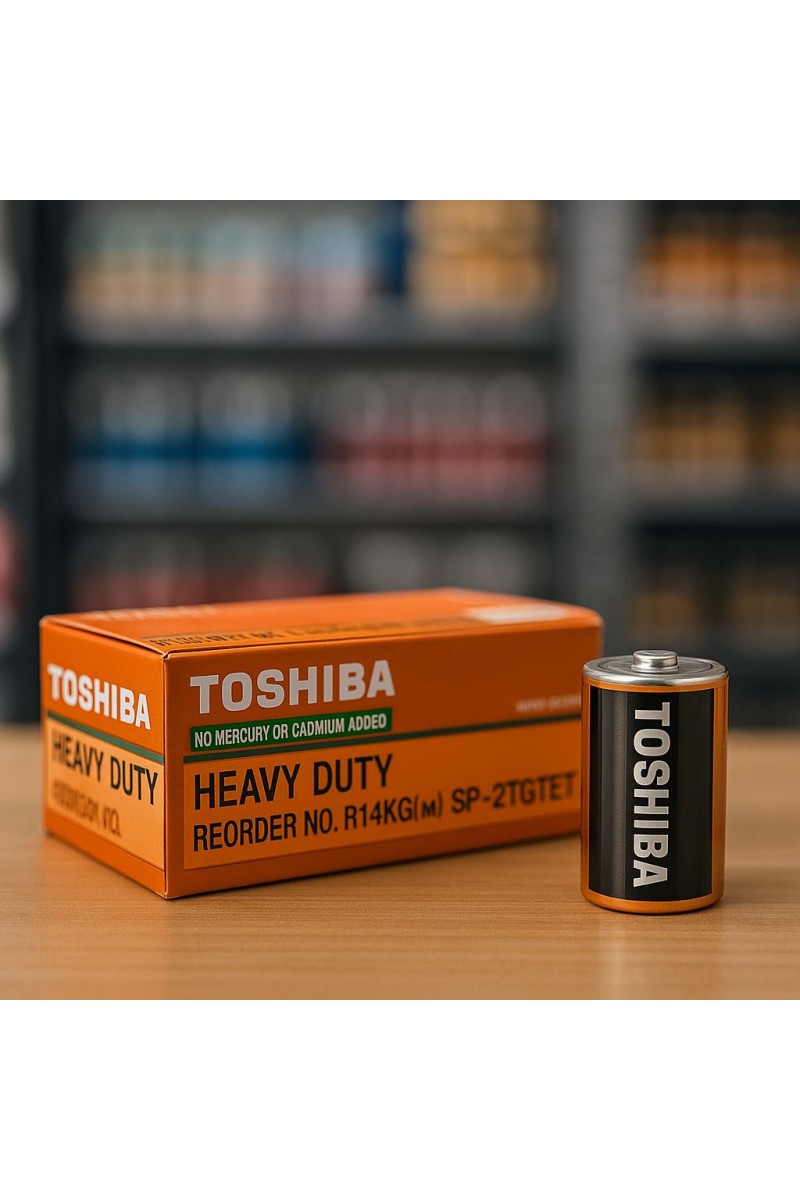 Toshiba C Boy 2'li Çinko Karbon Pil