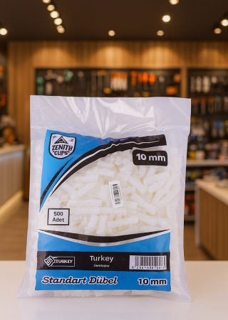 Made 10 mm 500 Adet Plastik Dübel