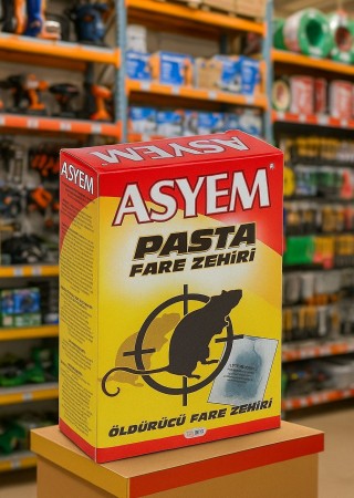 Asyem Pasta Fare Zehiri Öldürücü Fare Zehiri 100gr