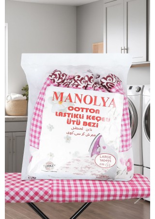  Dayanıklı Yıkanılabilir Ütü Masası Bezi Cotton Lastikli 