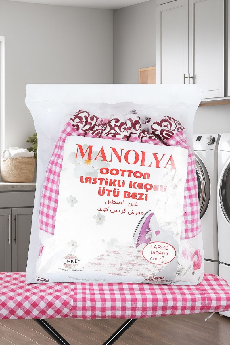  Dayanıklı Yıkanılabilir Ütü Masası Bezi Cotton Lastikli 