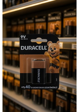 Duracell 9V Pil
