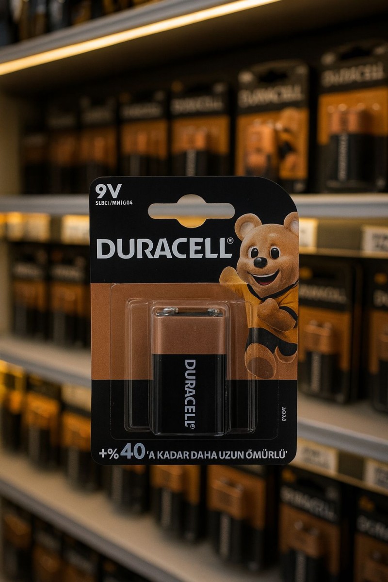 Duracell 9V Pil