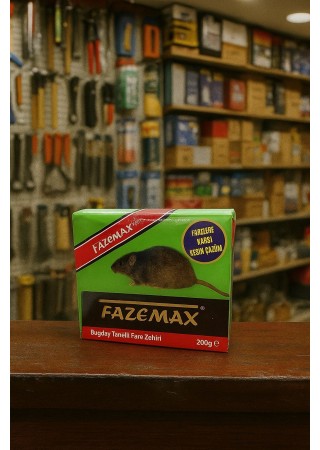 Fazemax Buğday Taneli Fare Zehiri 200gr