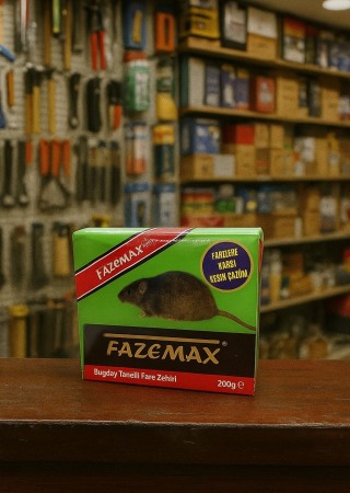 Fazemax Buğday Taneli Fare Zehiri 200gr