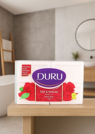 Duru 600 gr 4'lü Gül Sabun