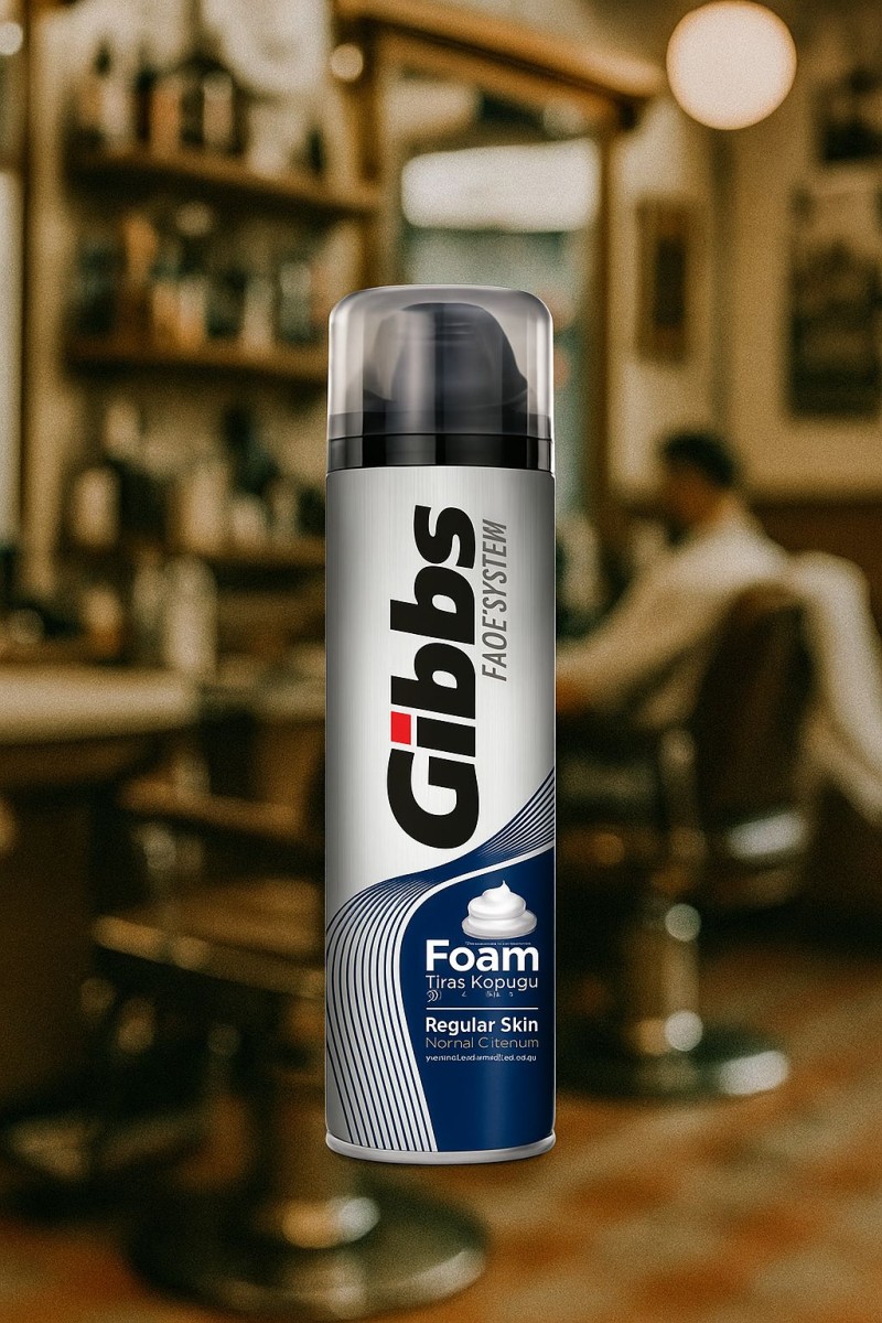 Gibbs Extra Sensitive 200 ml Hassas Ciltler İçin Tıraş Köpüğü