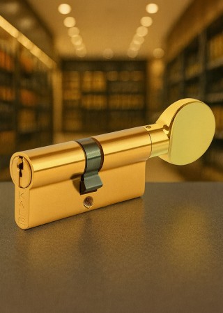 Kale Barel 164GMC 26+10+32 Standart Mandallı Saten 68 mm Kilit