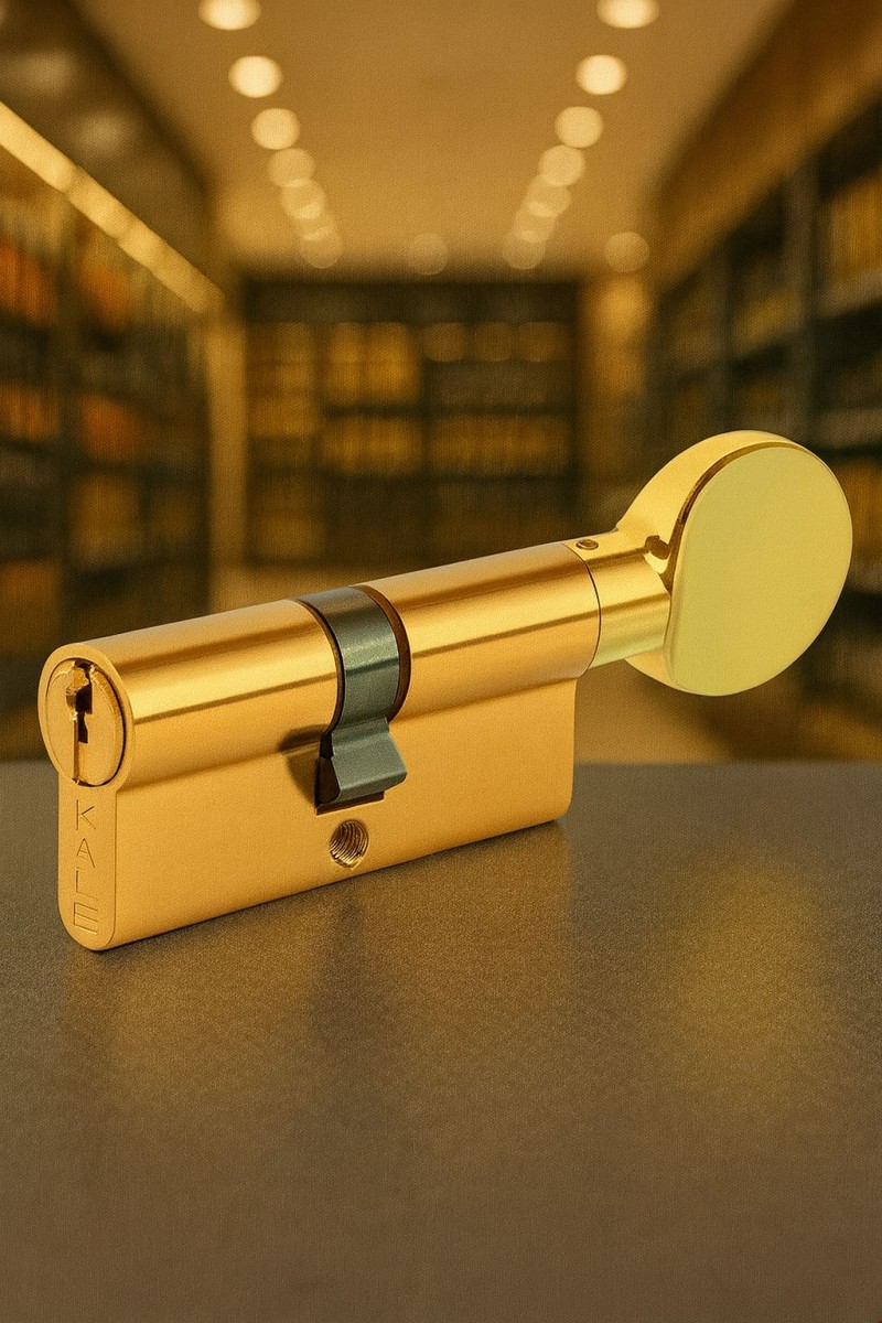 Kale Barel 164GMC 26+10+32 Standart Mandallı Saten 68 mm Kilit