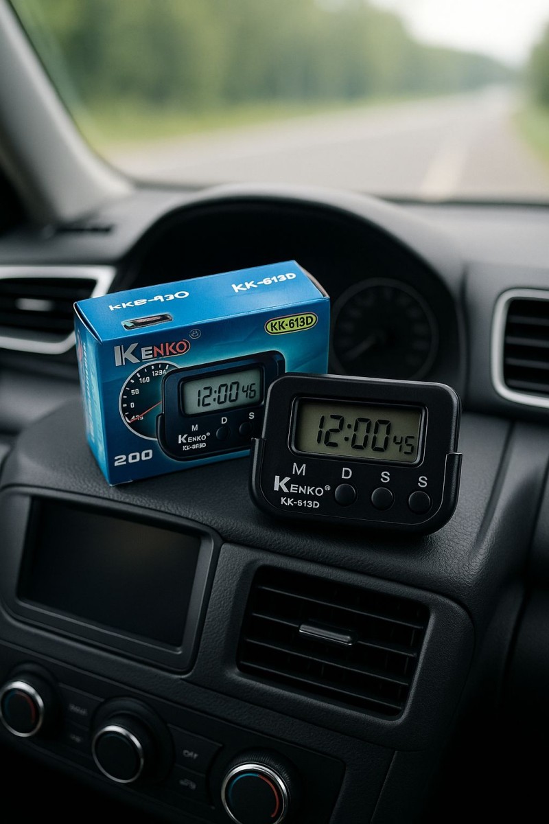 Kenko KK-613D Alarmlı Dijital Masa Saati