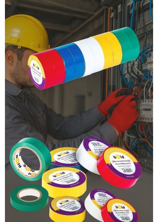 Elektrikçi Bandı Siyah Izola Bant 10'lu Paket