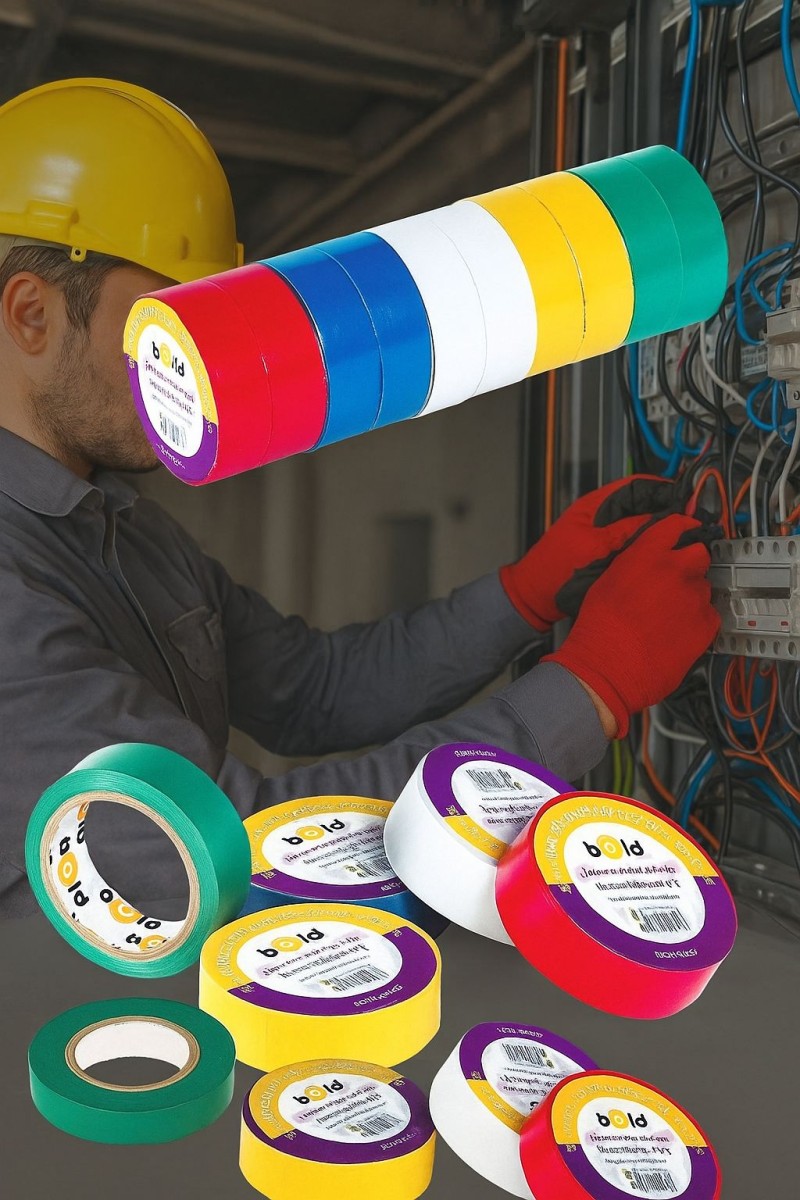 Elektrikçi Bandı Siyah Izola Bant 10'lu Paket