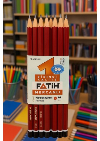 Fatih 12010 Mercanlı 12'li Kurşun Kalem