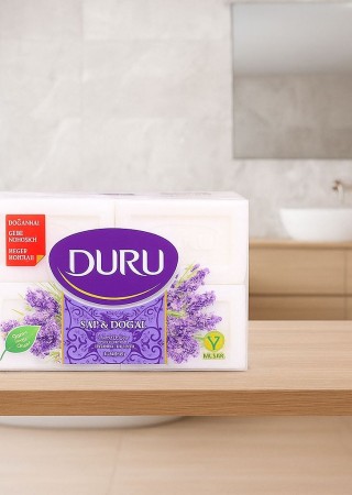 Duru 600 gr 4'lü Lavanta Kokulu Sabun