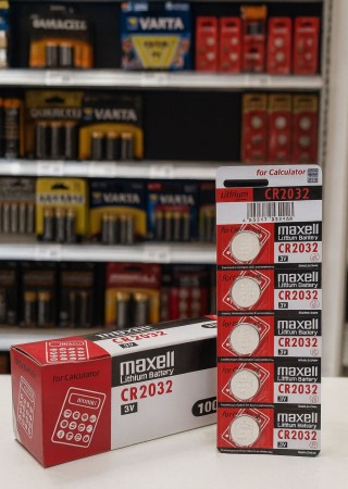 Maxell CR2032 5'li Blister Pil