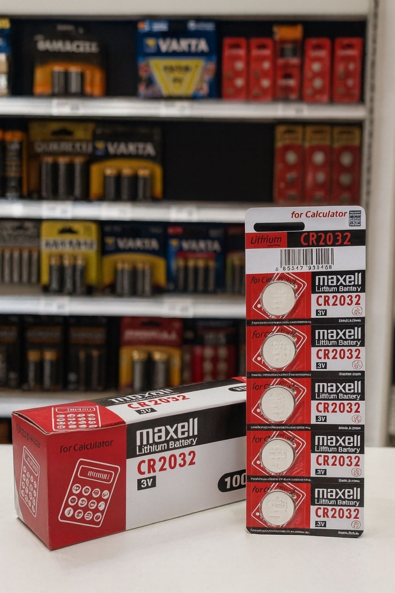 Maxell CR2032 5'li Blister Pil