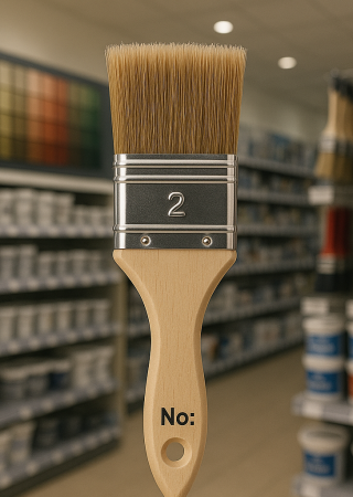 Doğuş 01520 No:2 Kestirme Plastik Saplı Fırça