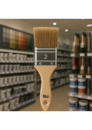 Doğuş 01520 No:2 Kestirme Plastik Saplı Fırça