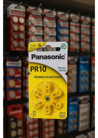 Panasonic Pil PR10 6lı