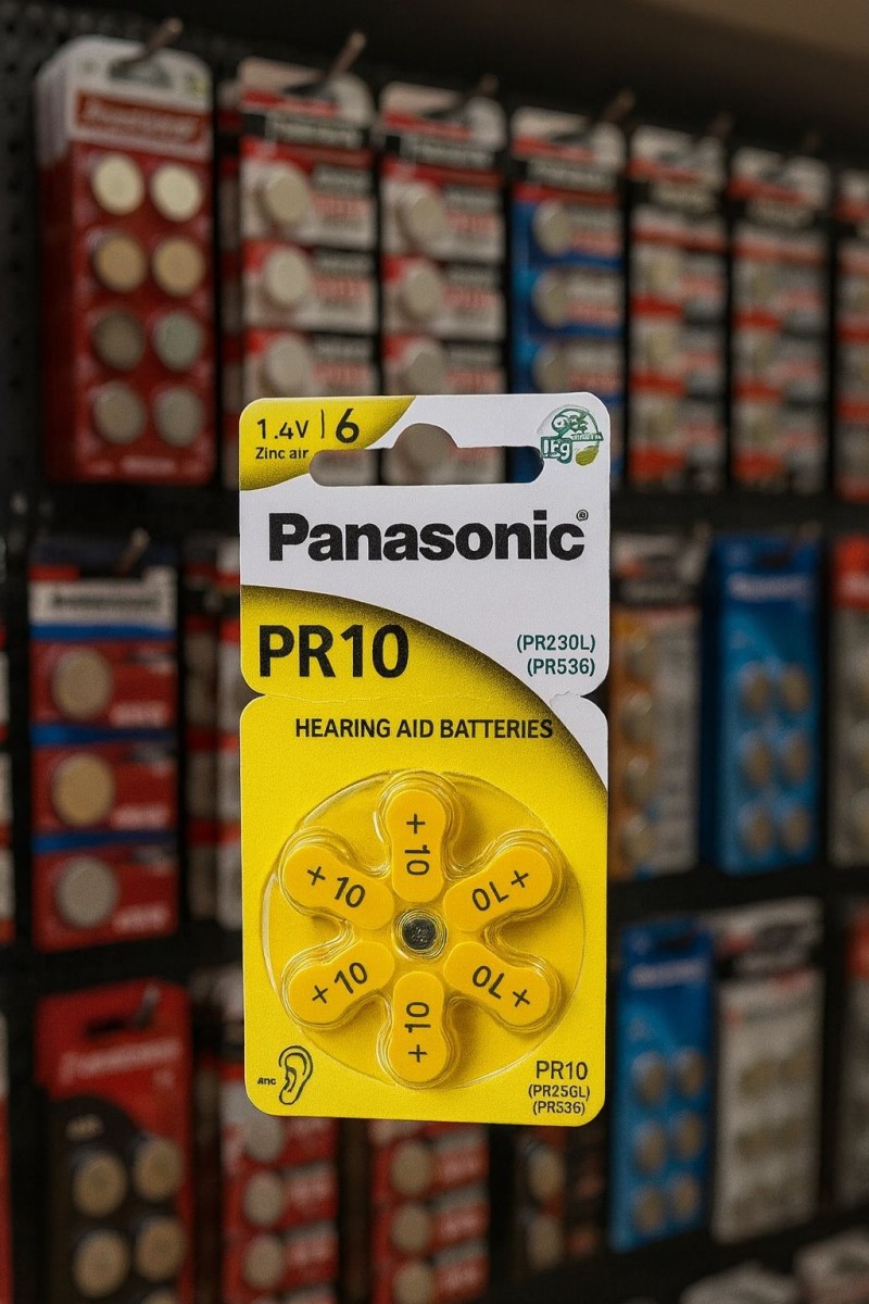 Panasonic Pil PR10 6lı