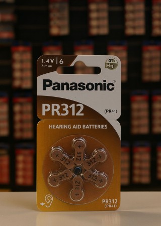 Panasonic Pil PR312 6lı