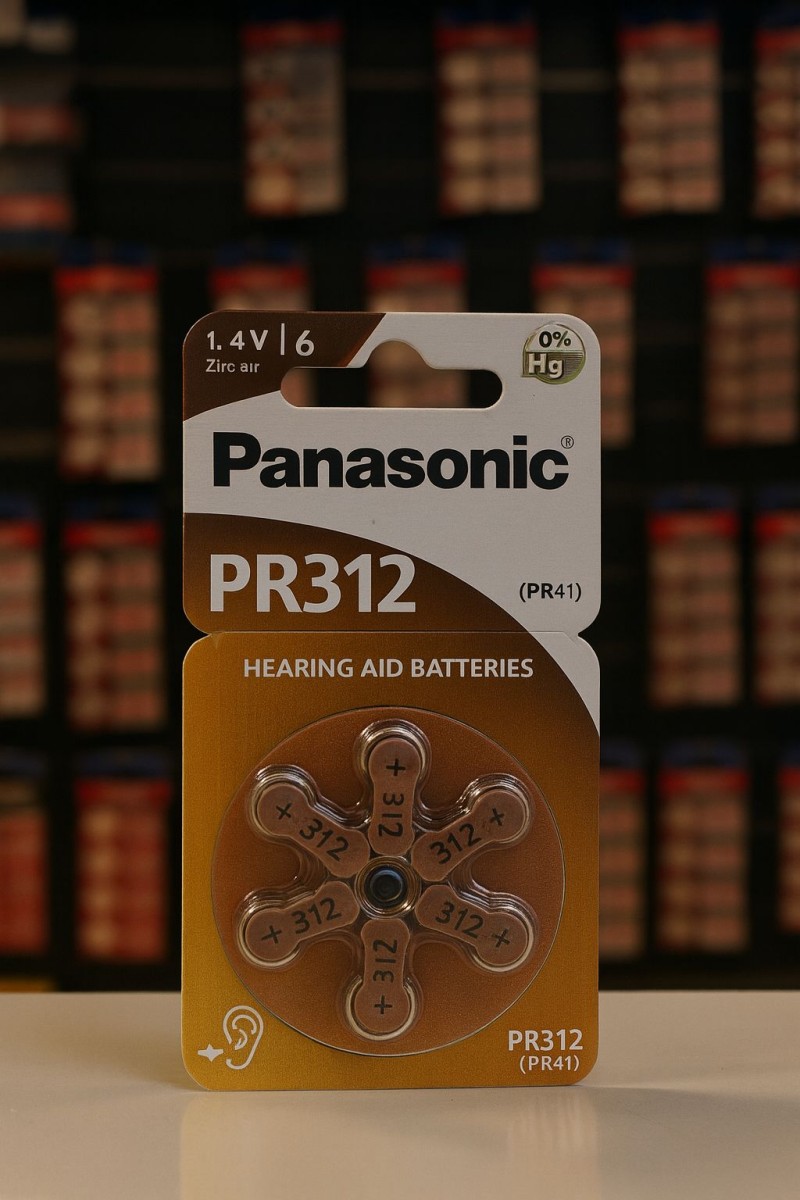 Panasonic Pil PR312 6lı