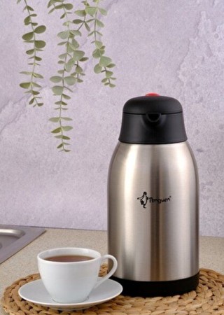 Penguen 1200A 2 Lt Çelik Tombul Termos