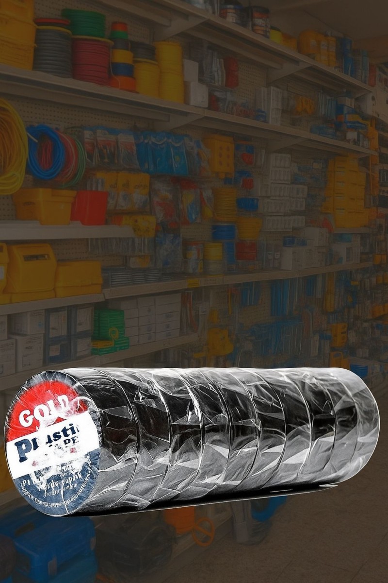 Elektrikçi Bandı Siyah Izola Bant 10'lu Paket