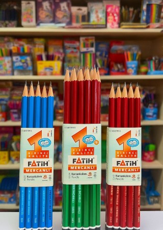 Fatih Mercanli 144 Adet Kurşun Kalem