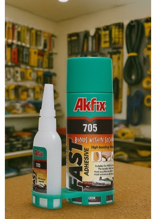 Akfix GA060 705 200 ml Şeffaf Genel Amaçlı Hızlı yapıştırıcı