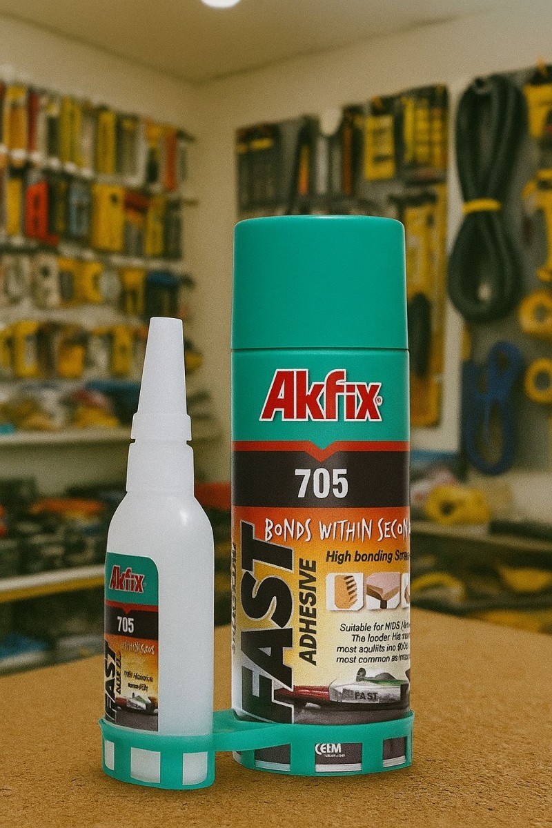 Akfix GA060 705 200 ml Şeffaf Genel Amaçlı Hızlı yapıştırıcı