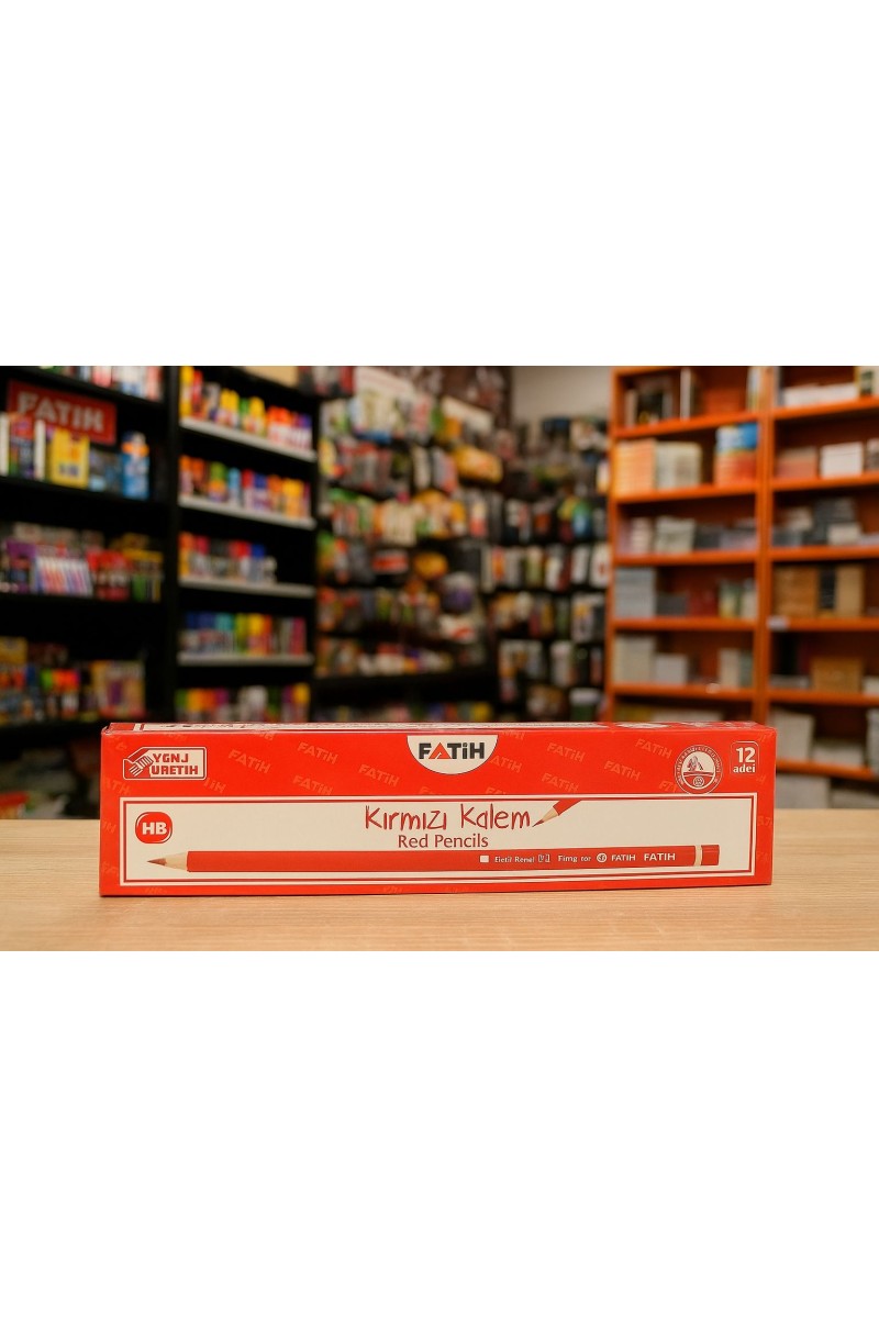 Fatih Kırmızı 12 Adet Kopya Kalem