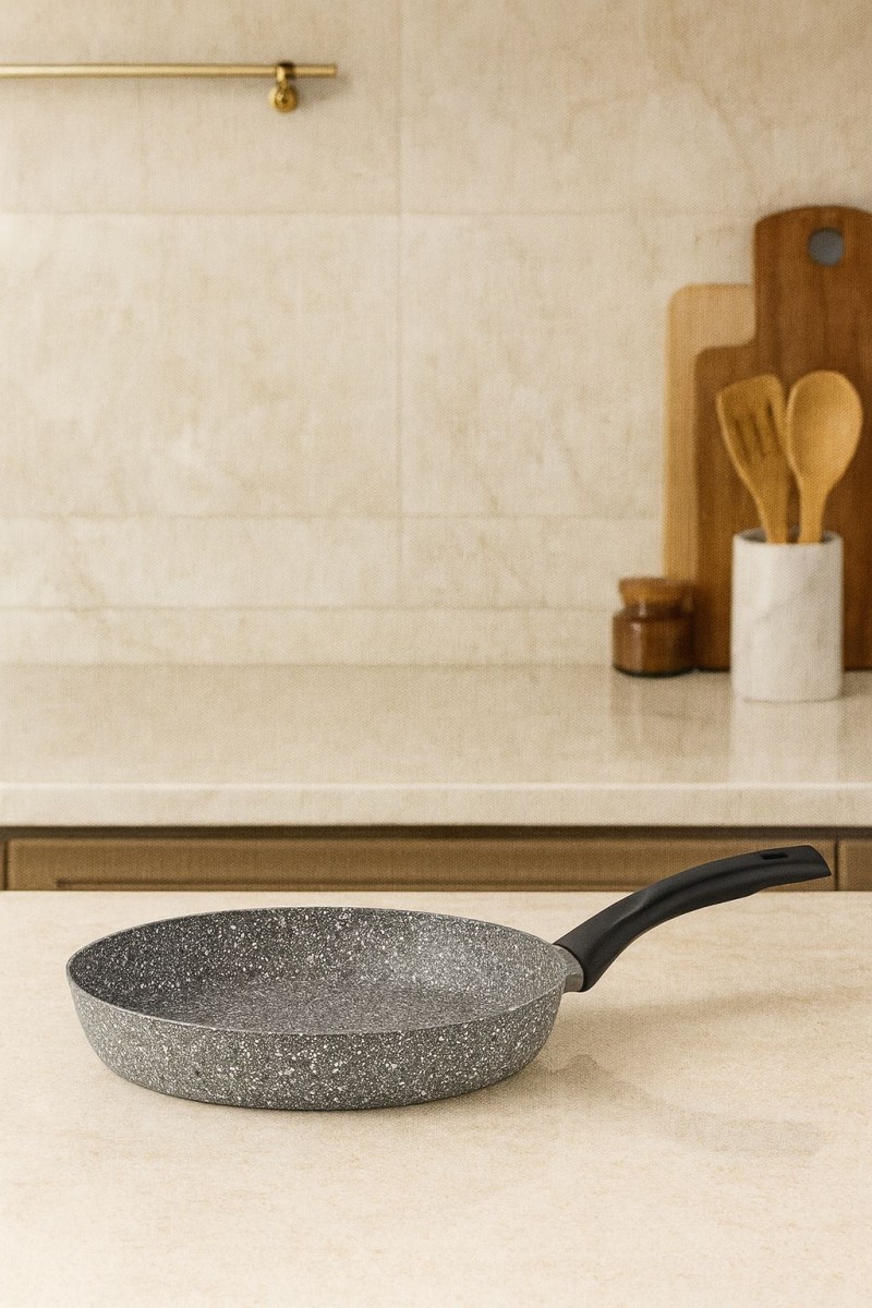 Taç TAC-3468 Gri 22 cm Ultra Granit Tava