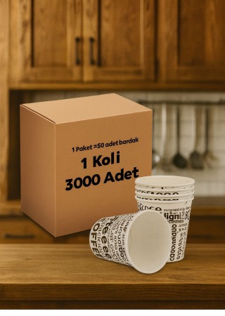 Asorty 7 Oz 3000 Adet Karton Bardak