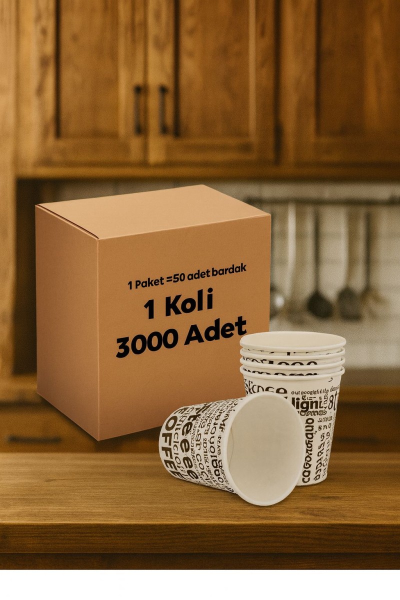 Asorty 7 Oz 3000 Adet Karton Bardak