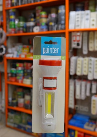 Fener  Panther usb Şarjlı PT-8867 Cob Led