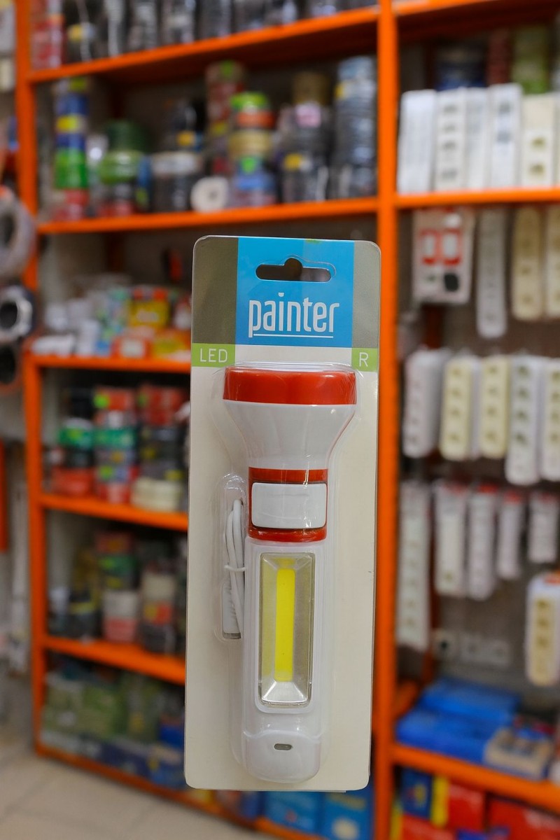 Fener  Panther usb Şarjlı PT-8867 Cob Led