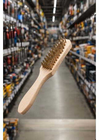 Tel Fırça NO:5 Ahşap Sap Edoni