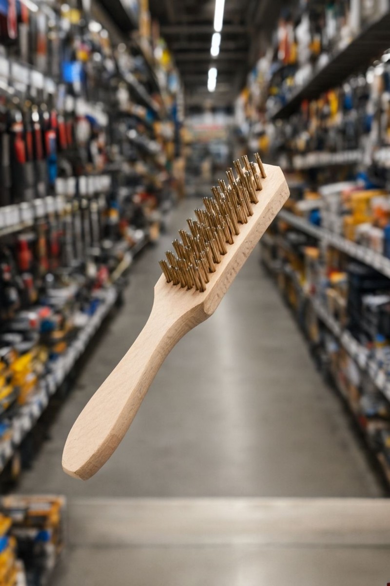 Tel Fırça NO:5 Ahşap Sap Edoni