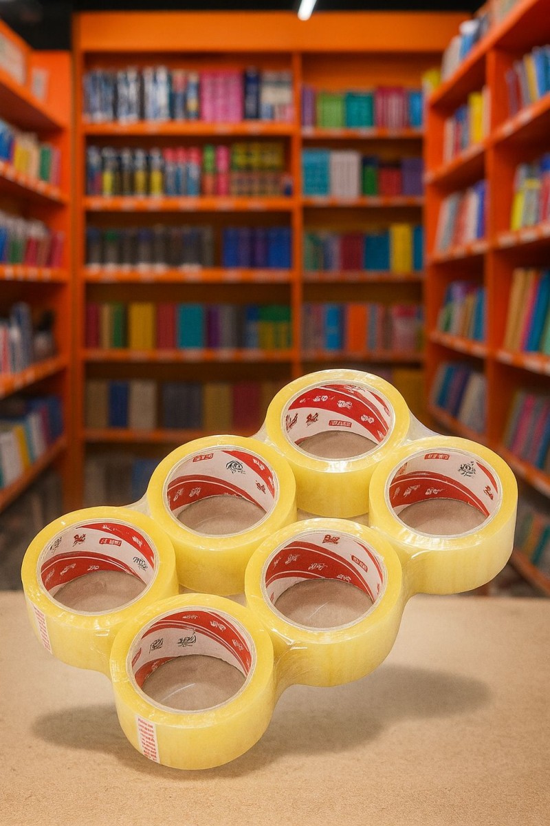 Vege Fil 45x40 mm Şeffaf 96lı Koli Bandı