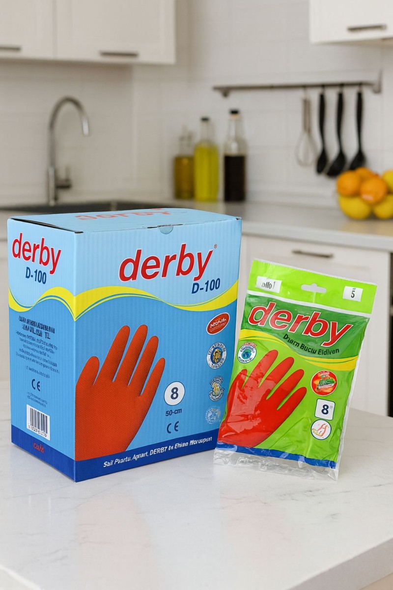 Bulaşık Eldiveni Derby No:8 1Çift